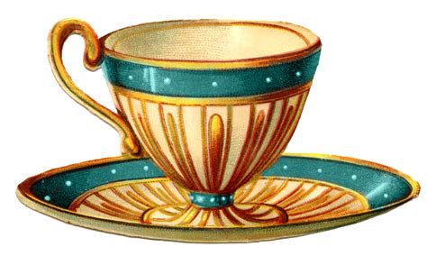 clip art cup of tea|vintage tea cup clip art.